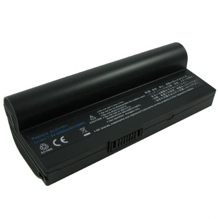Lenmar LBASEEEK Lith-Ion Battery 7.4V / 6600 mAh - Fits: Asus Eee PC 1000, Eee PC 901, Eee PC 904HD and others (Replaces: AL23-901) - Black