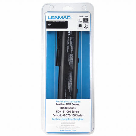 Lenmar LBHP25AA Lith-Ion Battery 14.4V / 4400 mAh - Fits HP Pavilion dv7 Series