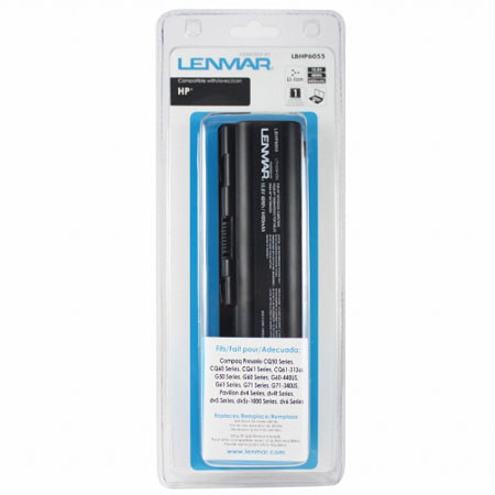 Lenmar LBHP6055 Lith-Ion Battery 10.8V / 4400 mAh - FitsPavilion dv5 Series, dv4 Series, Perserio G60 Series