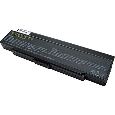 Lenmar No Memory Lithium-Ion Notebook Computer Battery, 11.1V 6600mAh, for Sony Vaio VGN-S1 & VGN-S90 Series