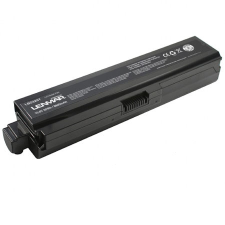 Lenmar LBZ329T Lith-Ion Battery 10.8V / 8800 mAh - Fits Toshiba Satellite C650 Series, A665 Series, Portege T130 Series