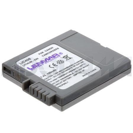 Lenmar NoMEM Li-Ion 700mAh Battery Canon BP-406, 1 Hour