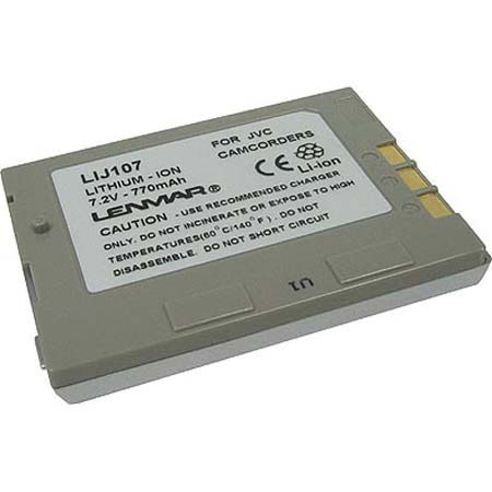 Lenmar NoMEM Li-Ion 720mAh Battery for JVC BN-V107
