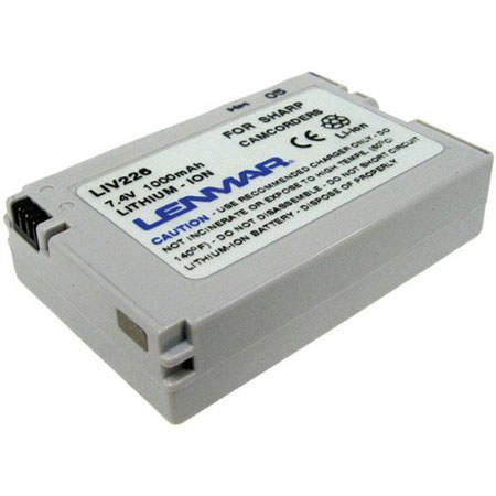 Lenmar No-Memory, Lithium-Ion Camcorder Battery for the Sharp BT-L226, 7.4v, 1000mAh