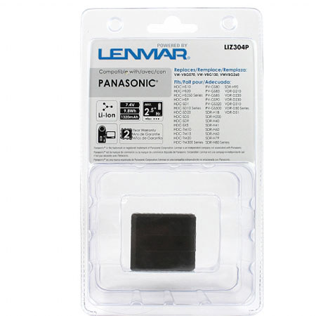 Lenmar Lithium-Ion 7.4v, 9.8Wh 1320mAh Battery