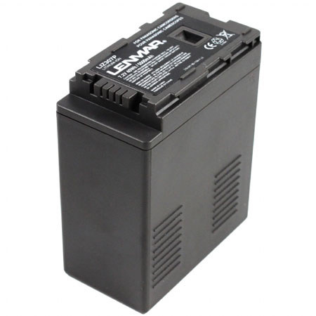 Lenmar No Memory, Lithium-ion 7.2v, 5500mAh Replacement for Panasonic VW-VBG6 Camcorder Battery