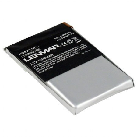 Lenmar PDAAX1032 Lithium-Polymer 3.7V / 1300mAh Battery, Fits Audiovox & Toshiba E500, Thera Pocket PC Personal Data Assistants
