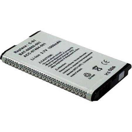 Lenmar No Memory Rechargeable Lithium-Ion Battery 3.7V 1000mAh for Blackberry 7100g, 7100r, 7100t, 7100v, 7100x