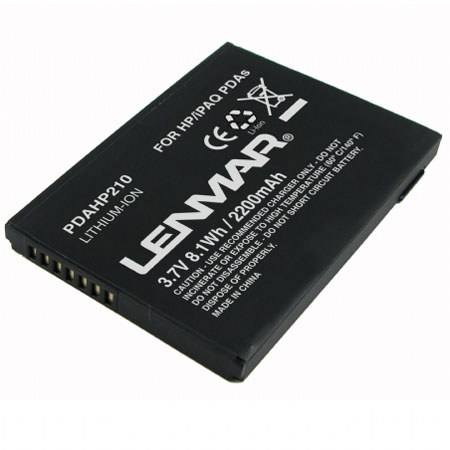 Lenmar PDAHP210 Lithium-ion 3.7v / 2200mAh Battery FitsiPAQ 210, iPAQ 214, iPAQ 216