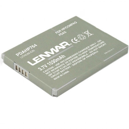 Lenmar PDAHP764 Lithium-Ion 3.7v / 1530mAh Battery FitsiPAQ rw6815, O2 Xda Atom Series