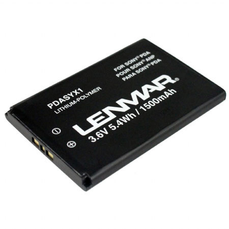 Lenmar PDASYX1 Lithium-Polymer 3.6v / 1500mAh Battery, Fits Sony Xperia X1, X1a