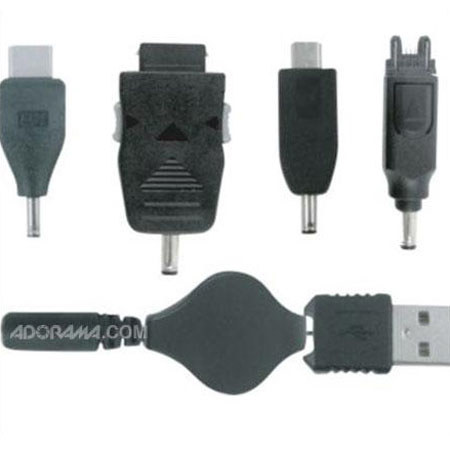 Lenmar USB Charge Cable and Tip Set, Motorola/Samsung