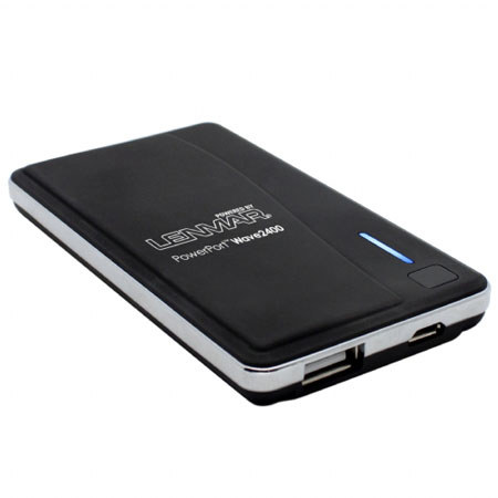 Lenmar PowerPort Wave 2400 Li-Poly Battery and Charger, Black
