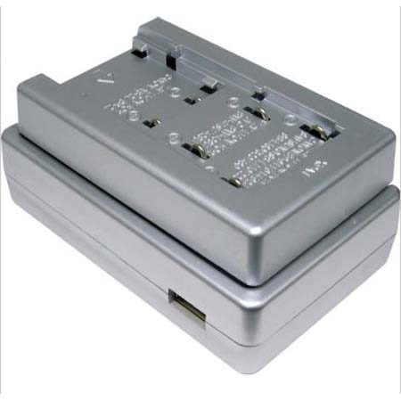 Lenmar SoloXP-X4, Universal Li-Ion Travel Charger with USB Power Port, with Single Plate for Fujifilm NP-80, 100, Hitachi VMBPL13, JVC BN-V712U / 814U & Panasonic CGR-B / 202A1B, CGR-B / 403A Batteries