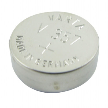 Lenmar WC357 Silver Oxide Battery 1.55V / 180 mAh - Replaces SR44W Watch Battery