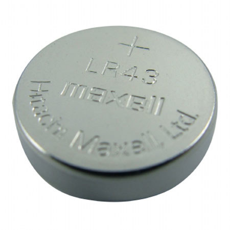 Lenmar WCLR43 Alkaline Battery 1.5V / 100 mAh - Replaces 186 Watch Battery