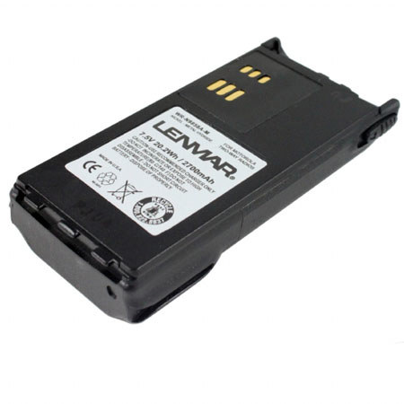 Lenmar WR-N9858A-M Nickel-Metal Hydride Battery 7.5V / 2700 mAh - Fits Motorola XTS-2500 Two Way Radios