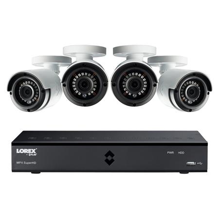 Lorex 4MP Super HD 8-Channel Security DVR System