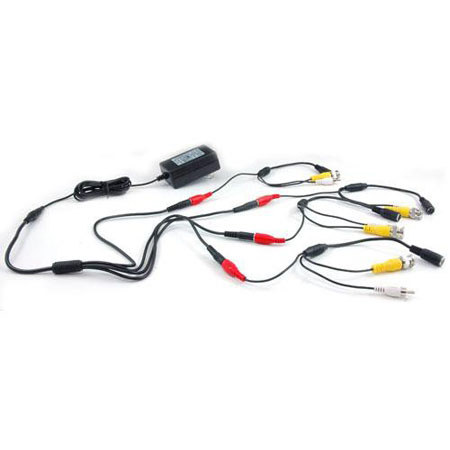 Lorex ACC1511 Power Adapter Accessory Pack, 6 Pin DIN to BNCPin Pin