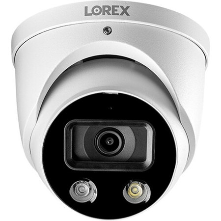 Lorex E892DD-E 8MP 4K UHD Smart Deterrence IP Dome Security Camera