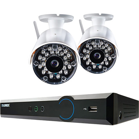 Lorex LH034 Eco Blackbox3 4-CH 1TB HDD DVR with 2x Wireless Cameras