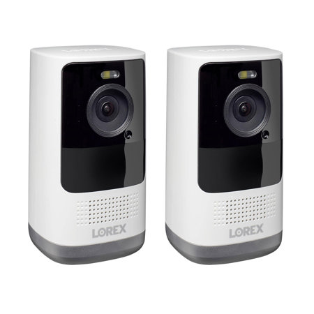 Lorex 2 Pack U471AA-E 2K 4MP Indoor/Outdoor Battery-Powered Security Camera