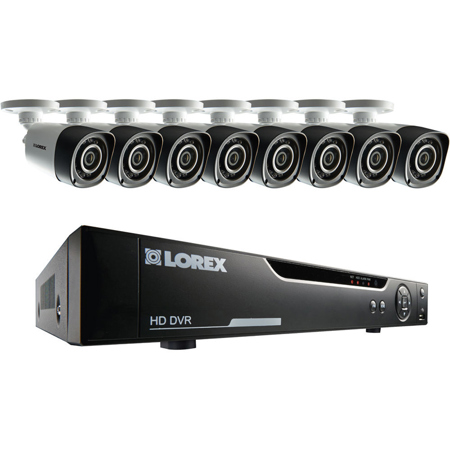 Lorex FLIR Cloud 16 Channel Security with 2TB DVR and 8 Cameras