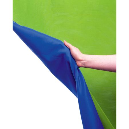 Manfrotto 10x12' Chromakey Curtain Background, Blue/Green