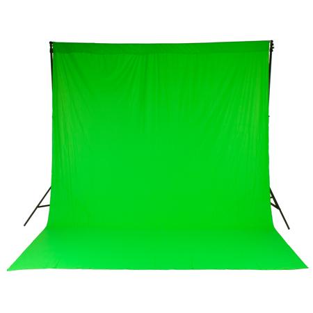 Manfrotto 10x12' Chromakey Curtain Background, Green