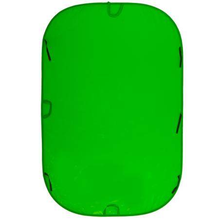 Manfrotto 6x9' Chromakey Collapsible Background, Green