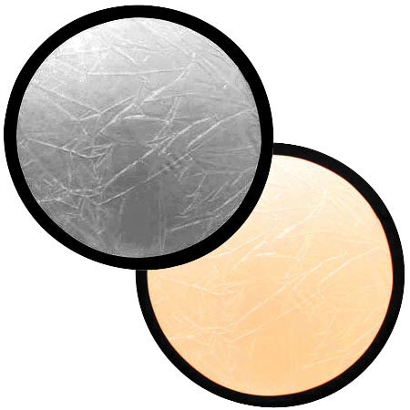 Lastolite LR1234 Circular Disc Reflector, Silver/Gold