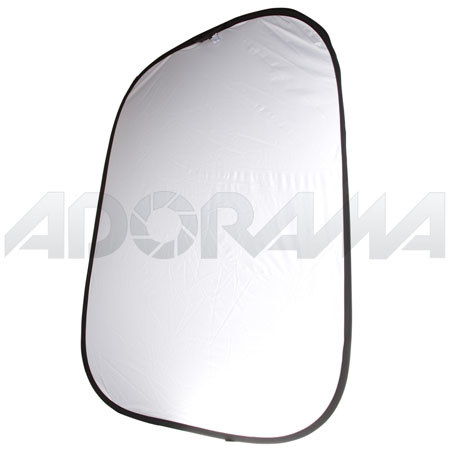 Lastolite LR7241 48x72" Oval Collapsable Disc Reflector, Gold / White