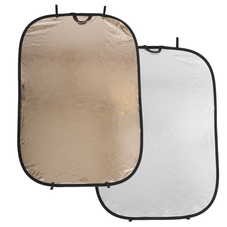 Manfrotto 6x4' Collapsible Panelite Reflector, Sunlite/Soft Silver