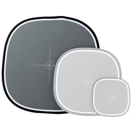 Manfrotto 30" EZYBalance Collapsible Balance Card, Gray/White