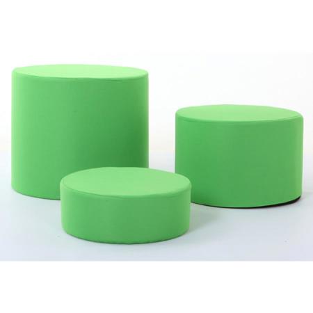 Lastolite Chromakey Green Covers for Low Level Posing Tubs, Set of Three