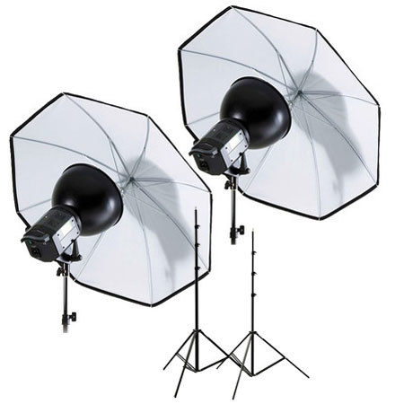 Lastolite Two Head 500 Watts Tungsten Kit