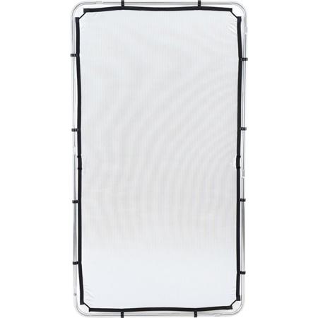 Manfrotto 3.6x6.6' Skylite Rapid Fabric Difflector, Soft Silver