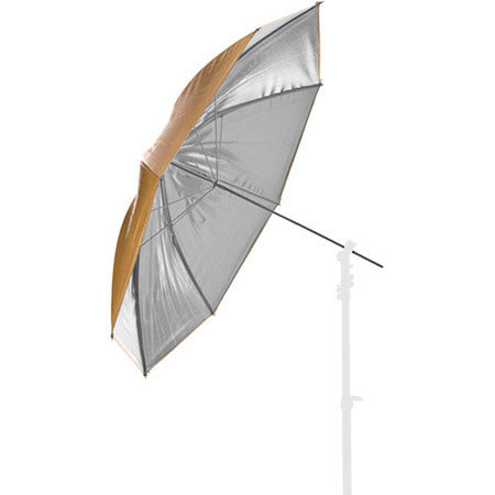 Lastolite 41" Reversible Fiberglass Umbrella, Silver/Gold