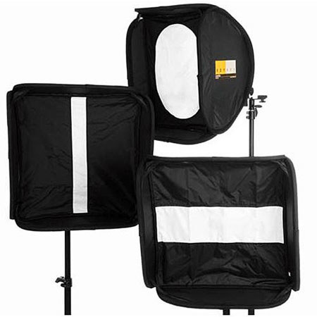 Manfrotto 24" Ezybox Hotshoe Creative Diffusers, Set of 3