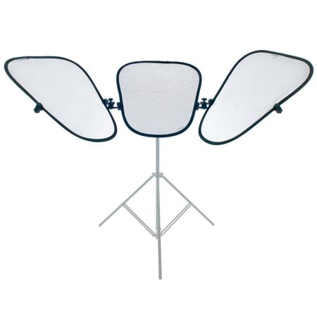 Manfrotto Triflector MKII Reflector Panels, Silver/White