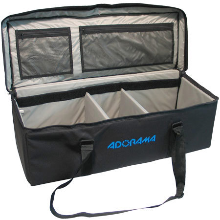 Adorama Lighting Kit Case - Small with Nylon material