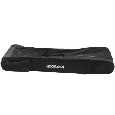 Adorama 53in Soft Lightstand Bag with Wheels, Black