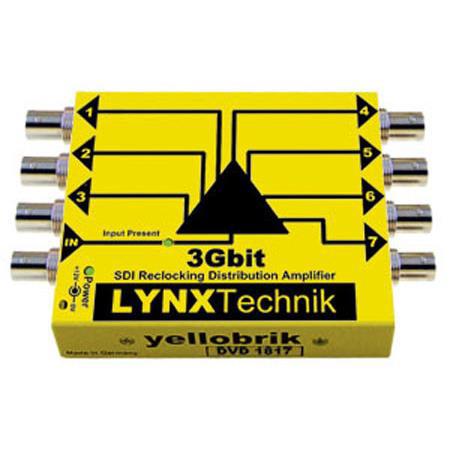 Lynx Technik AG yellobrik DVD 1817 3Gb 1x7 SDI Reclocking Distribution Amplifier