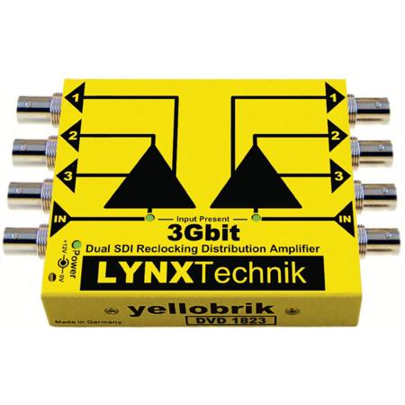 Lynx Technik AG yellobrik DVD 1823 Dual SDI Reclocking Distribution Amplifier