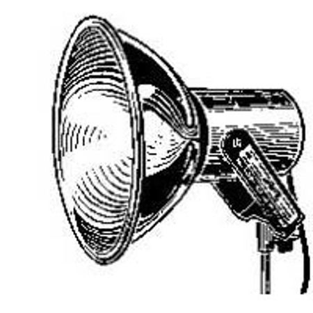 Adorama Flood Light 8"