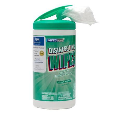 Listen Technologies LA-901 Disinfecting Wipes Cylinder, 75 Wipes