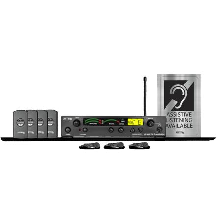 Listen Technologies LP-4VP-072 Assistive Listening DSP Value Package, 72 MHz