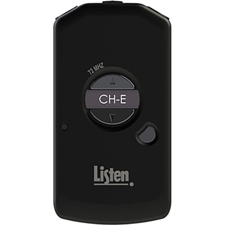 Listen Technologies LR-5200-072 Advanced Intelligent DSP RF Receiver, 72 MHz
