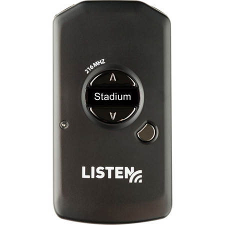 Listen Technologies LR-5200-216 Advanced Intelligent DSP RF Receiver, 216 MHz