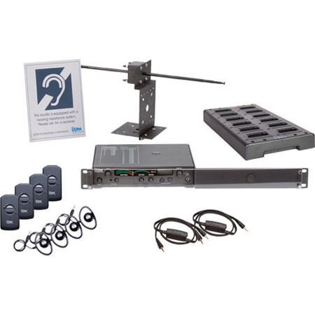Listen Technologies LS-58-072 Listen iDSP Advanced Level 3 Stationary RF System